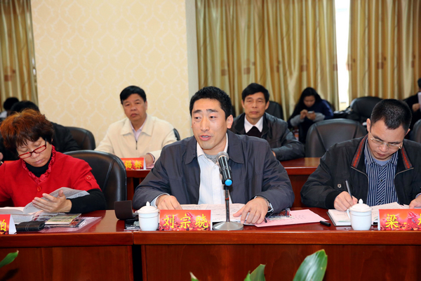 宾阳县副县长刘宗晓致辞