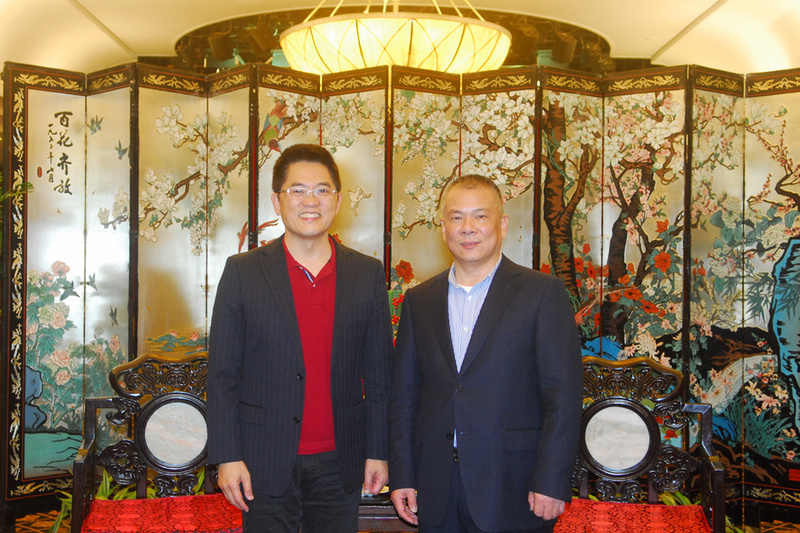 黄耿城会见台东县长黄健庭 强调持续推进粤台交流合作